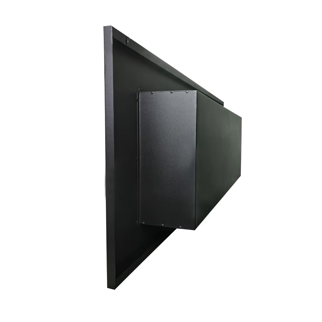 Биокамин "Русский огонь" Хай-тек 900V встраиваемый с декоративным стеклом (стемалитом) по цене 39 650 руб.