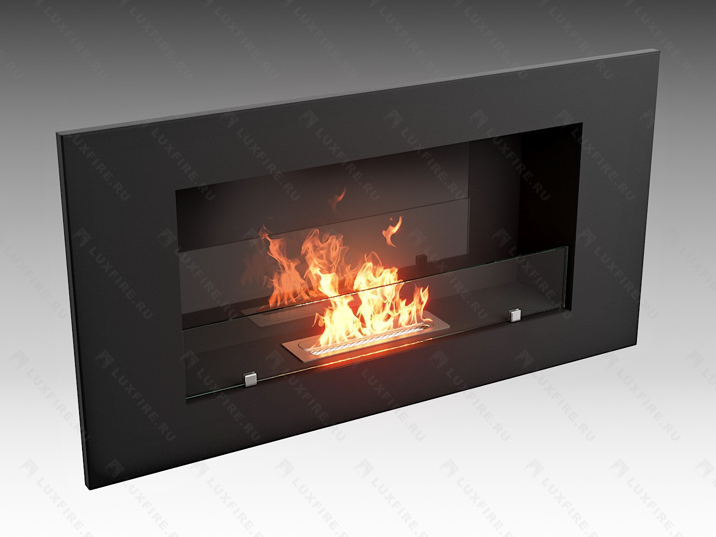 Настенный биокамин Lux Fire "Кент 1 Н" XS люкс со стемалитом Настенный биокамин Lux Fire "Кент 1 Н" XS люкс со стемалитом