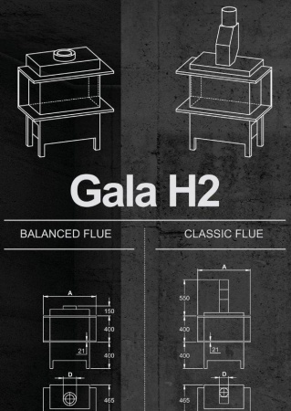 
Газовая топка Vero Design GA 1 H2