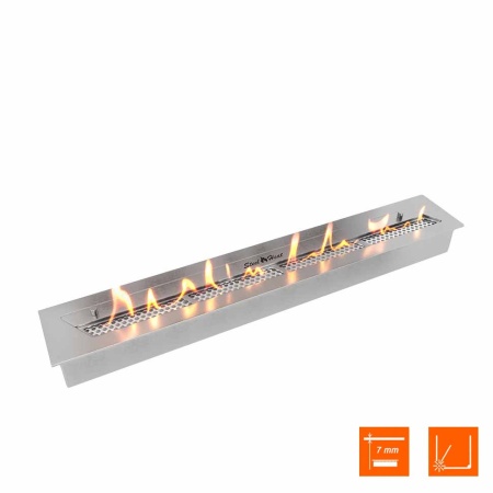 Биокамин SteelHeat WALL  LONG 1200 черный, стекло, стемалит по цене 59 640 руб.