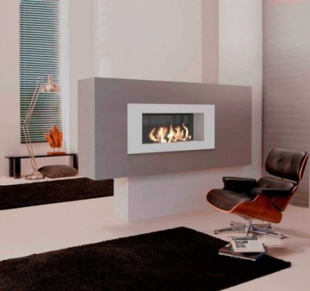 Биокамин ZeFire Elliot 900 белый со стемалитом по цене 36 800 руб.