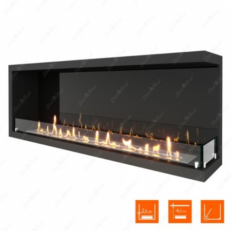 Биокамин угловой SteelHeat Leader 1300 правый стекло + стемалит Биокамин угловой SteelHeat Leader 1300 правый стекло + стемалит по цене 64 443 руб.