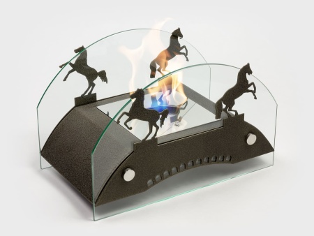 Настольный биокамин Lux Fire "Графский мост" M Бронза по цене 19 602 руб.