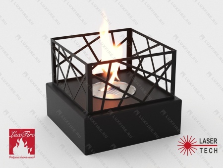 Настольный биокамин Lux Fire "Пикник" S (черный) по цене 12 826 руб.